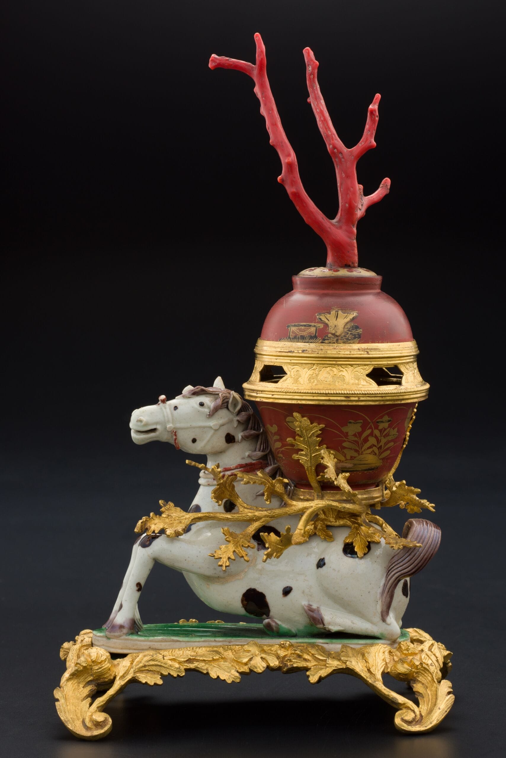 Horse incense burner